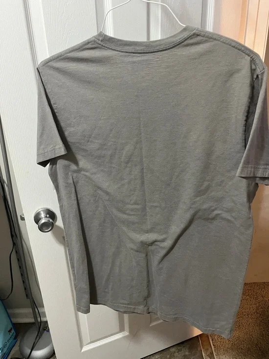 Patagonia Gray Short-Sleeve Ventura Logo Tee with Blue Accent - Picture 3 of 3